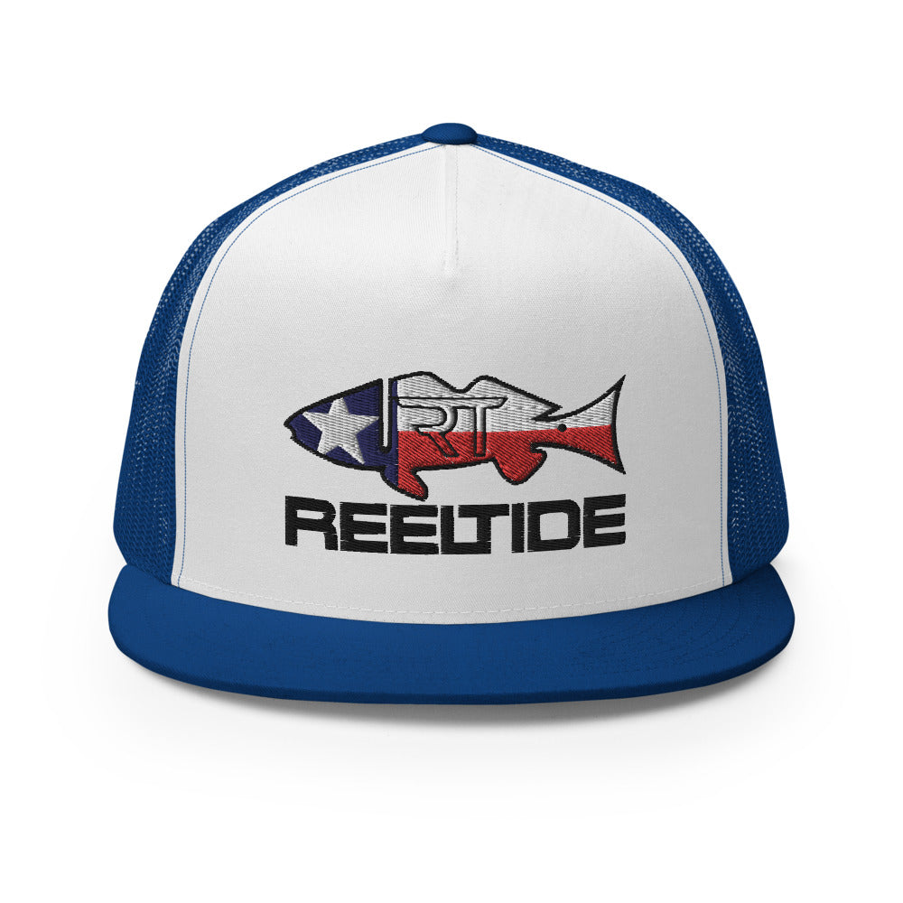 RT Texas Redfish Trucker Cap – Reeltide Fishing Apparel
